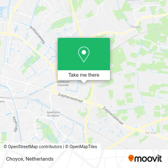Choyce map