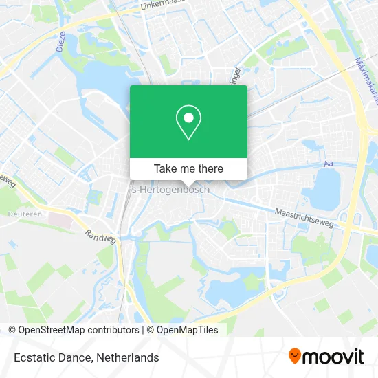 Ecstatic Dance map