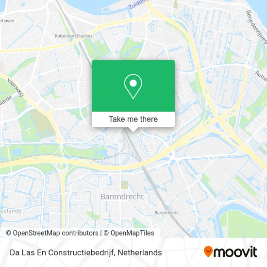 Da Las En Constructiebedrijf map