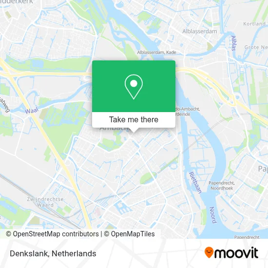 Denkslank map