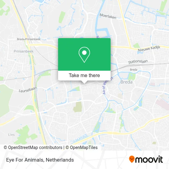 Eye For Animals map