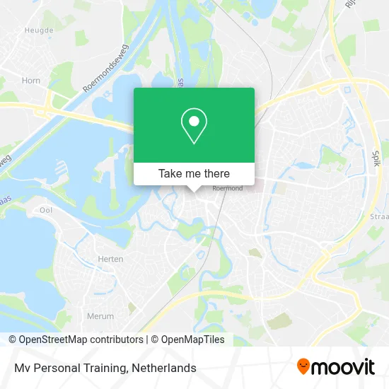 Mv Personal Training map