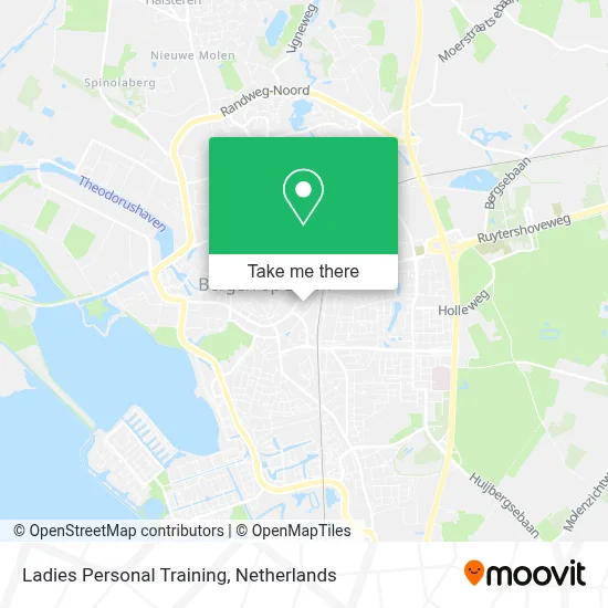 Ladies Personal Training map