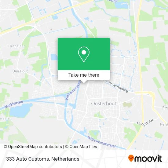 333 Auto Customs map