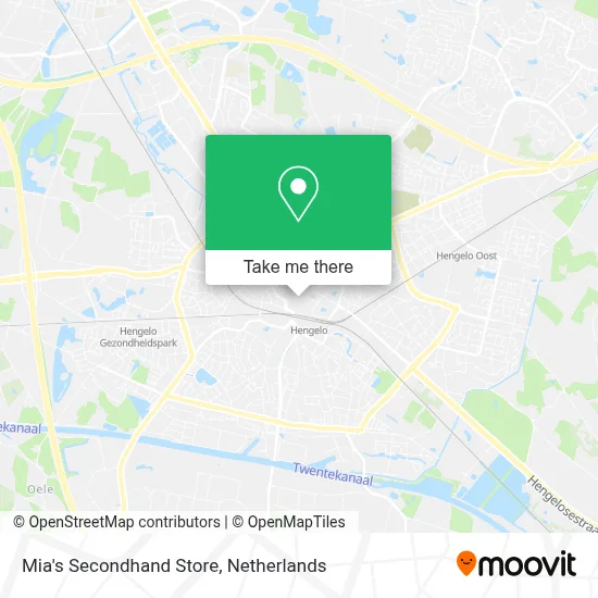 Mia's Secondhand Store map