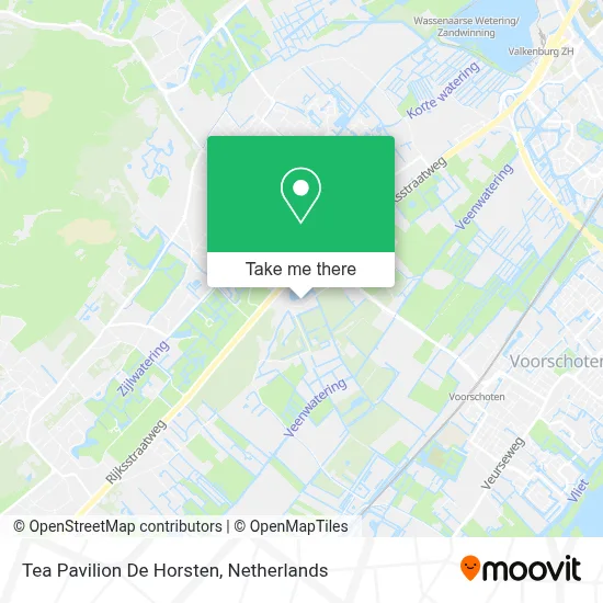 Tea Pavilion De Horsten map