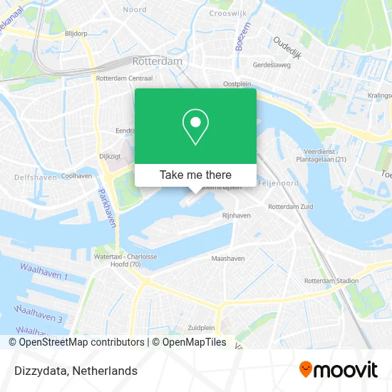 Dizzydata map
