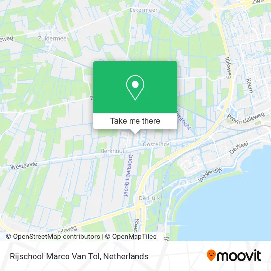 Rijschool Marco Van Tol map