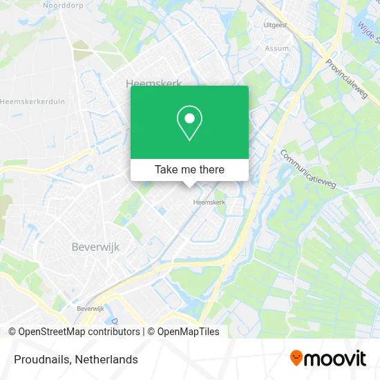 Proudnails map