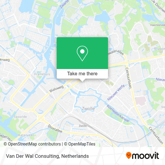 Van Der Wal Consulting map