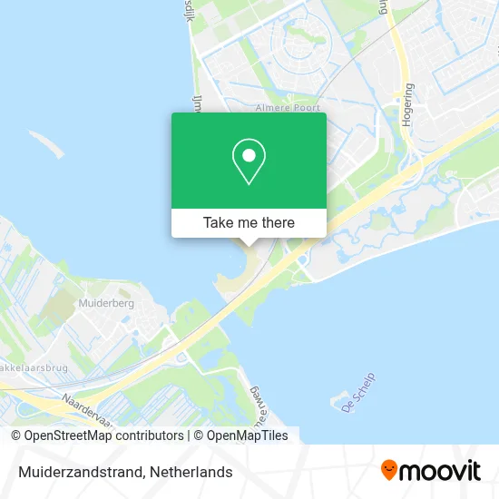 Muiderzandstrand map