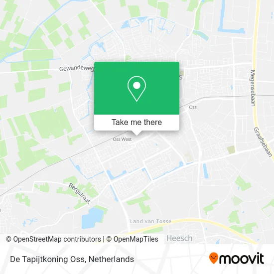 De Tapijtkoning Oss map