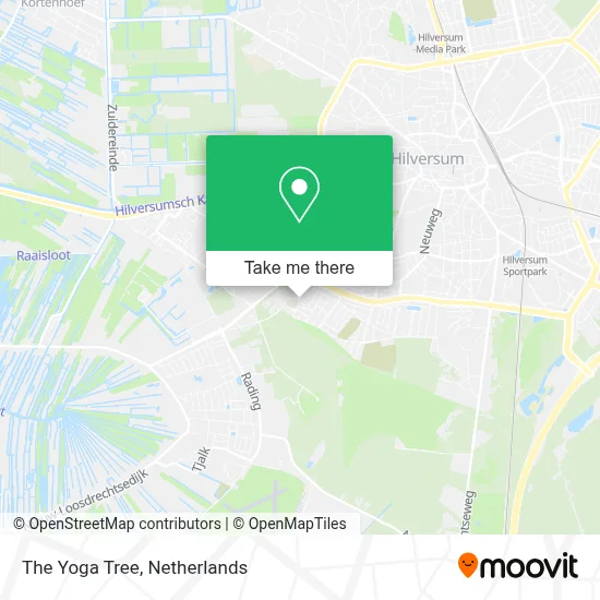 The Yoga Tree map
