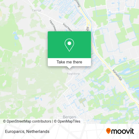 Europarcs map
