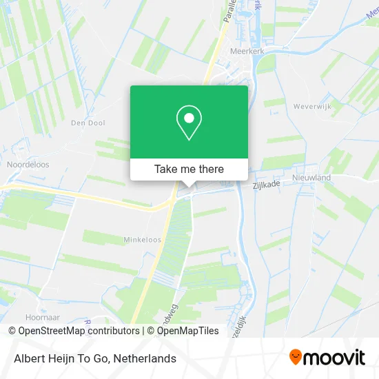 Albert Heijn To Go map