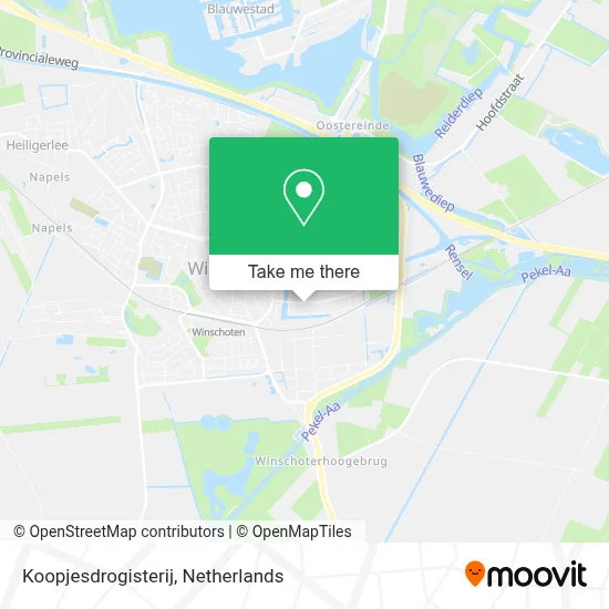 Koopjesdrogisterij map