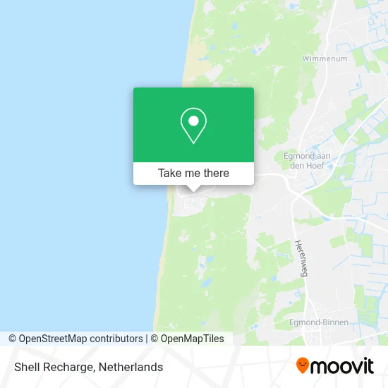 Shell Recharge map