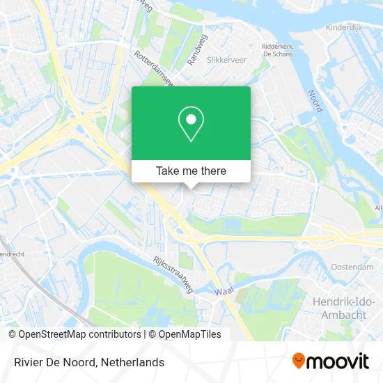 Rivier De Noord Karte