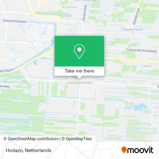 Hodazo map