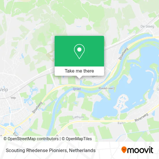 Scouting Rhedense Pioniers map
