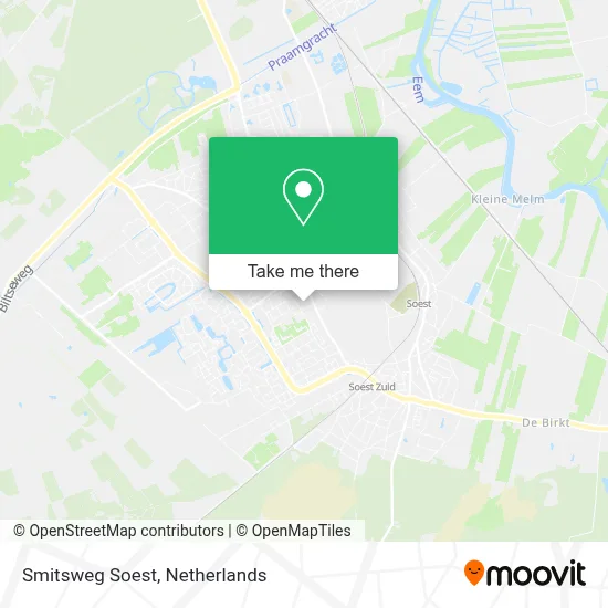 Smitsweg Soest map