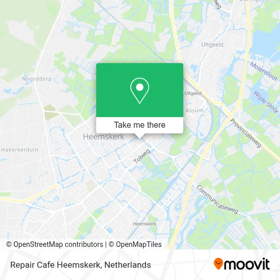 Repair Cafe Heemskerk map