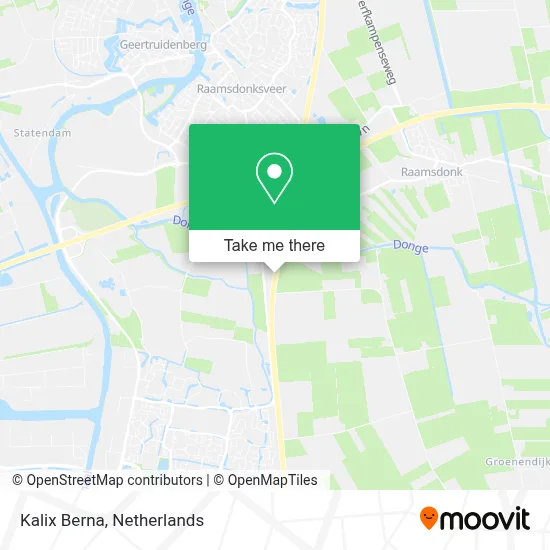 Kalix Berna map