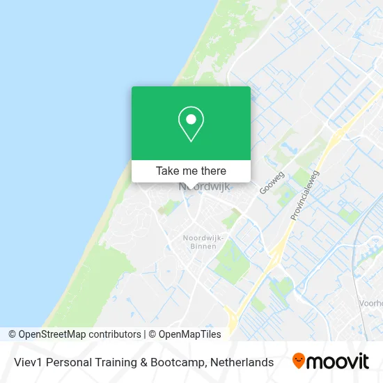 Viev1 Personal Training & Bootcamp map