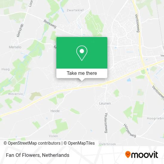 Fan Of Flowers map