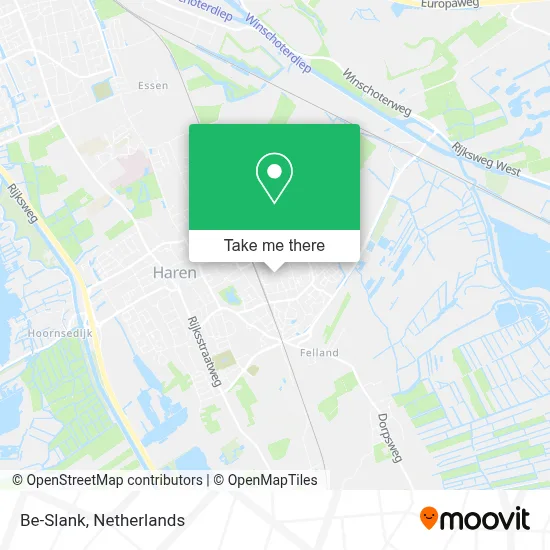 Be-Slank map
