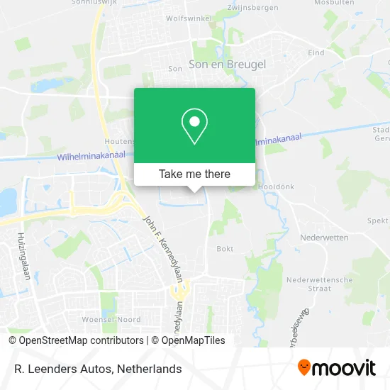 R. Leenders Autos map