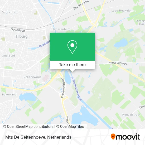 Mts De Geitenhoeve map