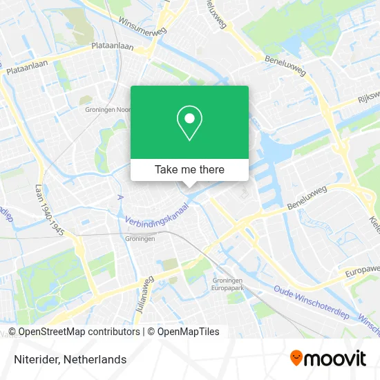 Niterider map
