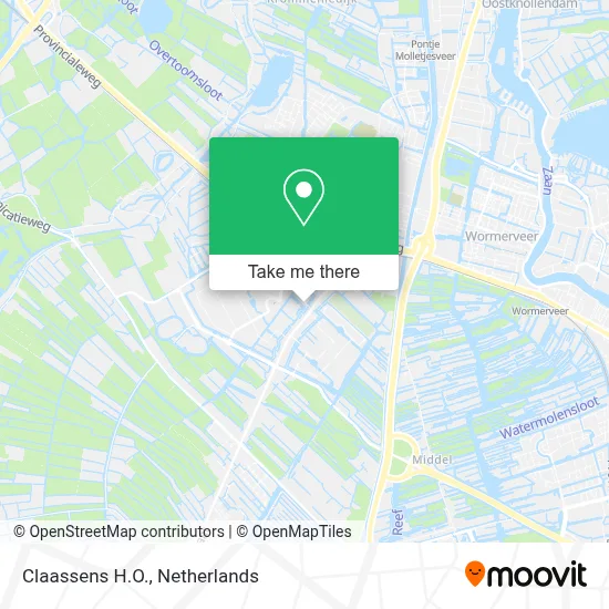 Claassens H.O. map