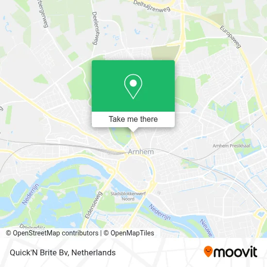 Quick'N Brite Bv map