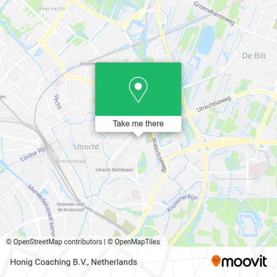 Honig Coaching B.V. map
