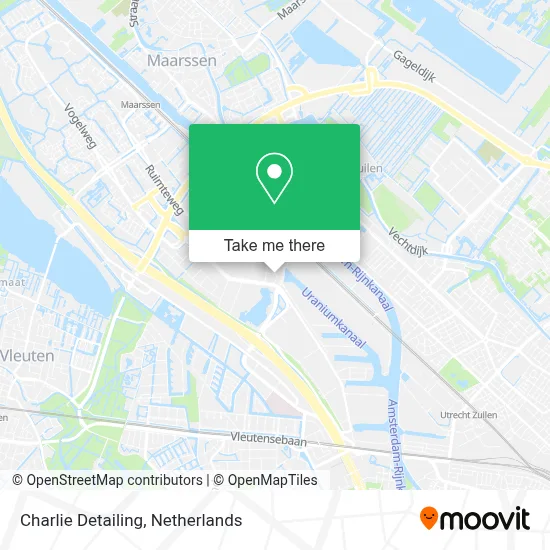 Charlie Detailing map