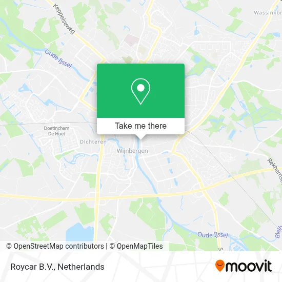Roycar B.V. map