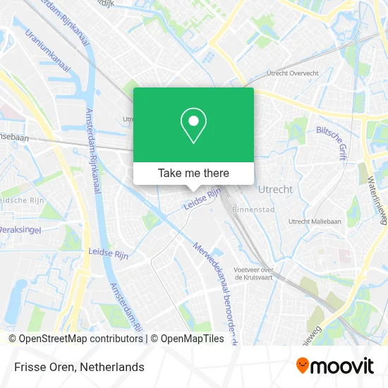 Frisse Oren map