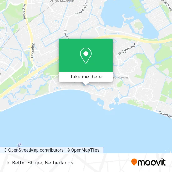 In Better Shape map