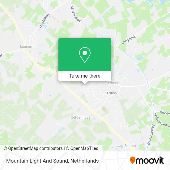 Mountain Light And Sound map