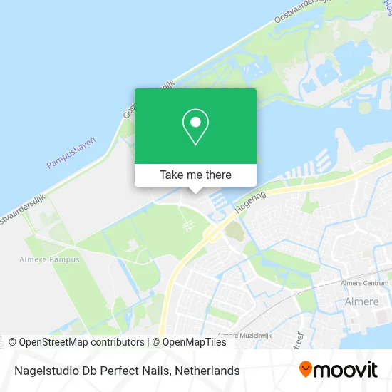 Nagelstudio Db Perfect Nails map