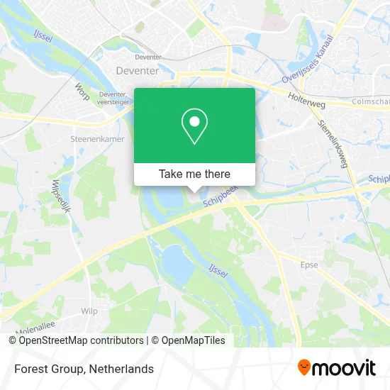 Forest Group map