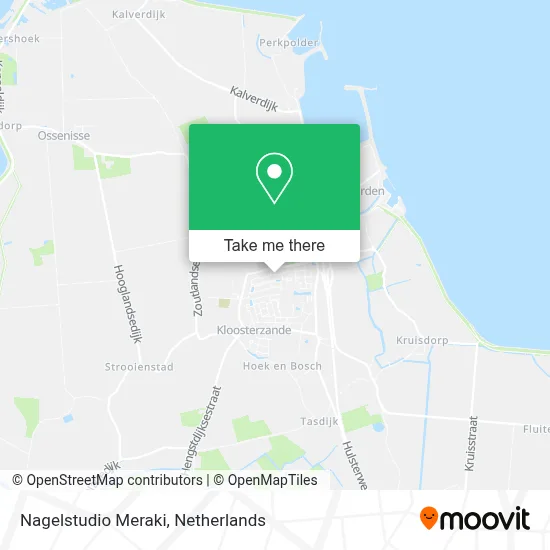 Nagelstudio Meraki map