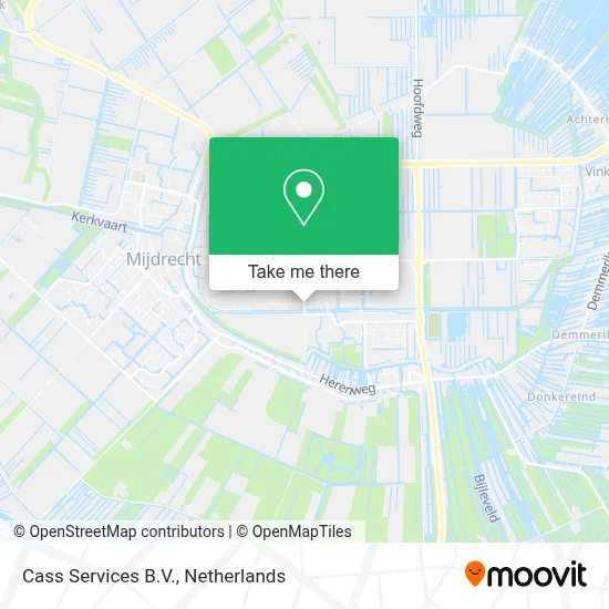 Cass Services B.V. map