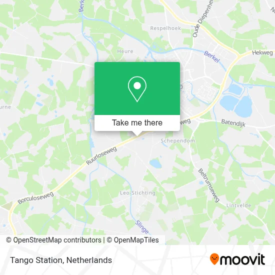 Tango Station map