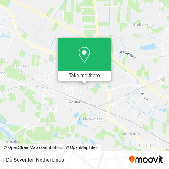 De Seventer map