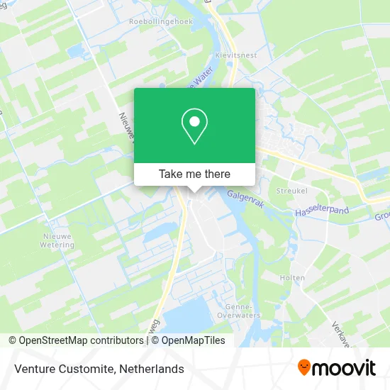 Venture Customite map