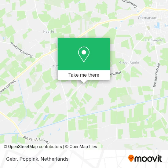 Gebr. Poppink map