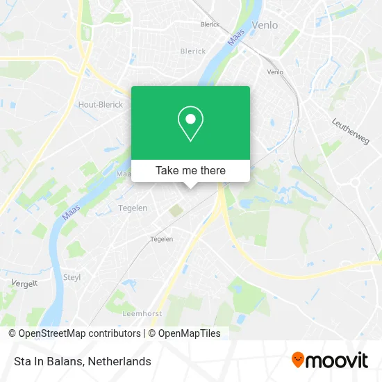 Sta In Balans map